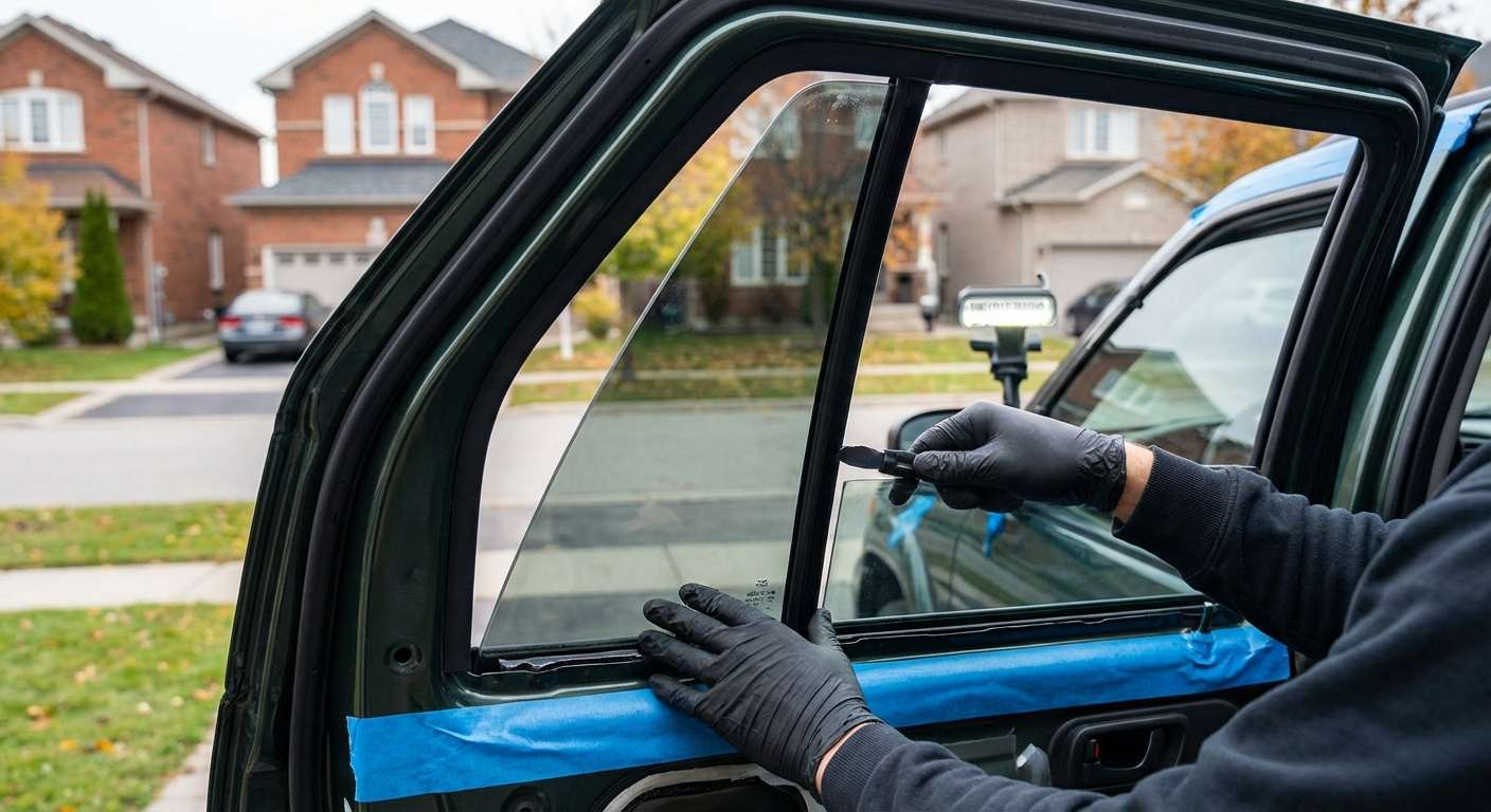 Vent Glass Replacement for Nissan Pathfinder 1996-2004 by Alexwindshield