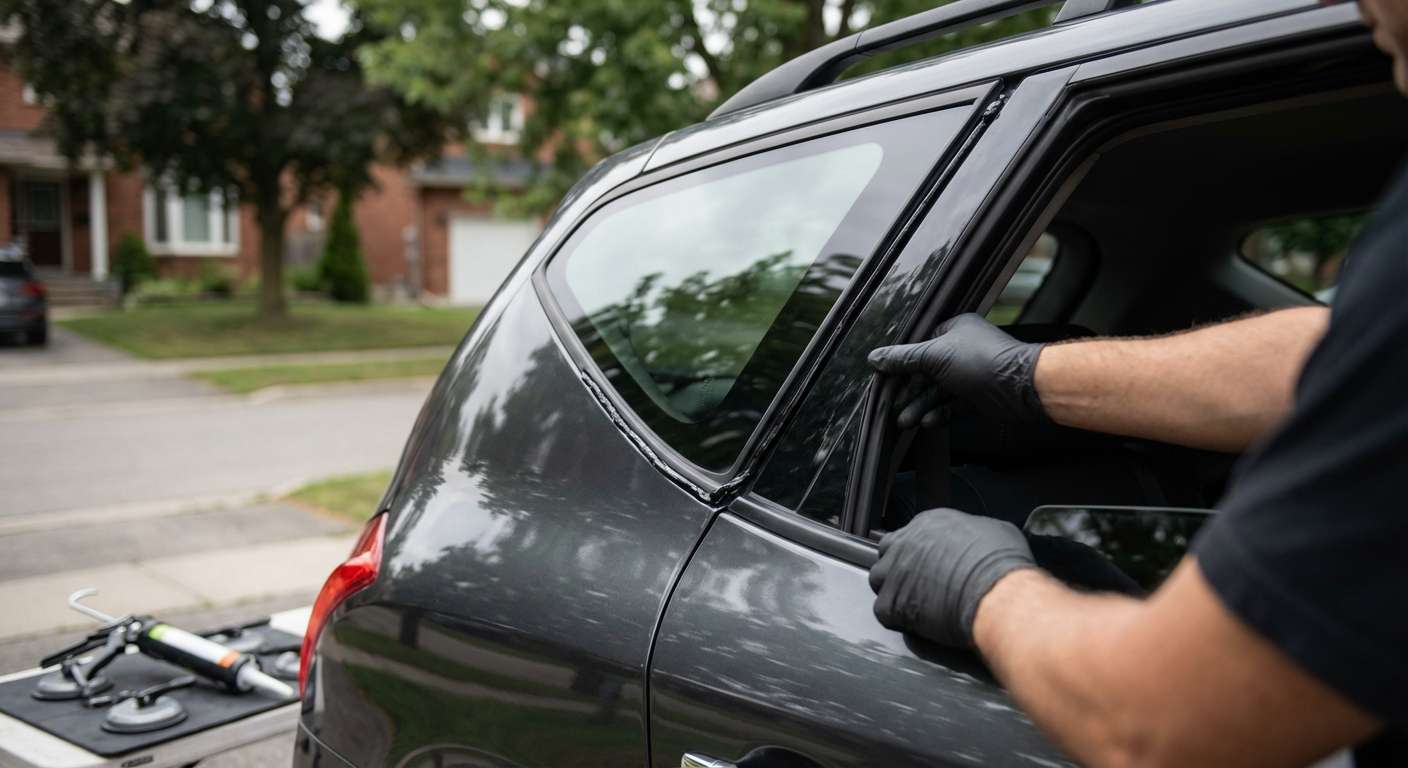 Quarter Glass Replacement for Nissan Murano 2003-2008 by Alexwindshield
