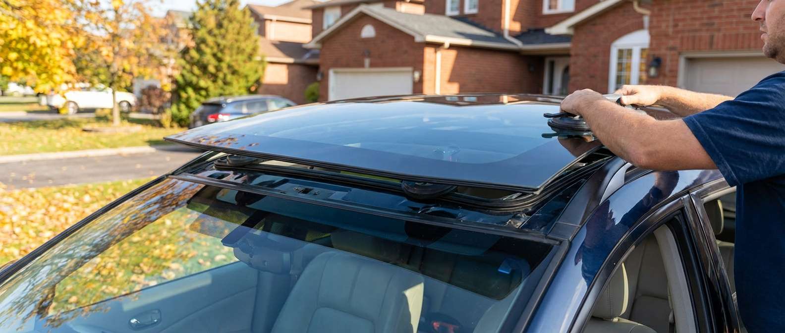 Sunroof Replacement for Nissan Murano 2009-2014 by Alexwindshield