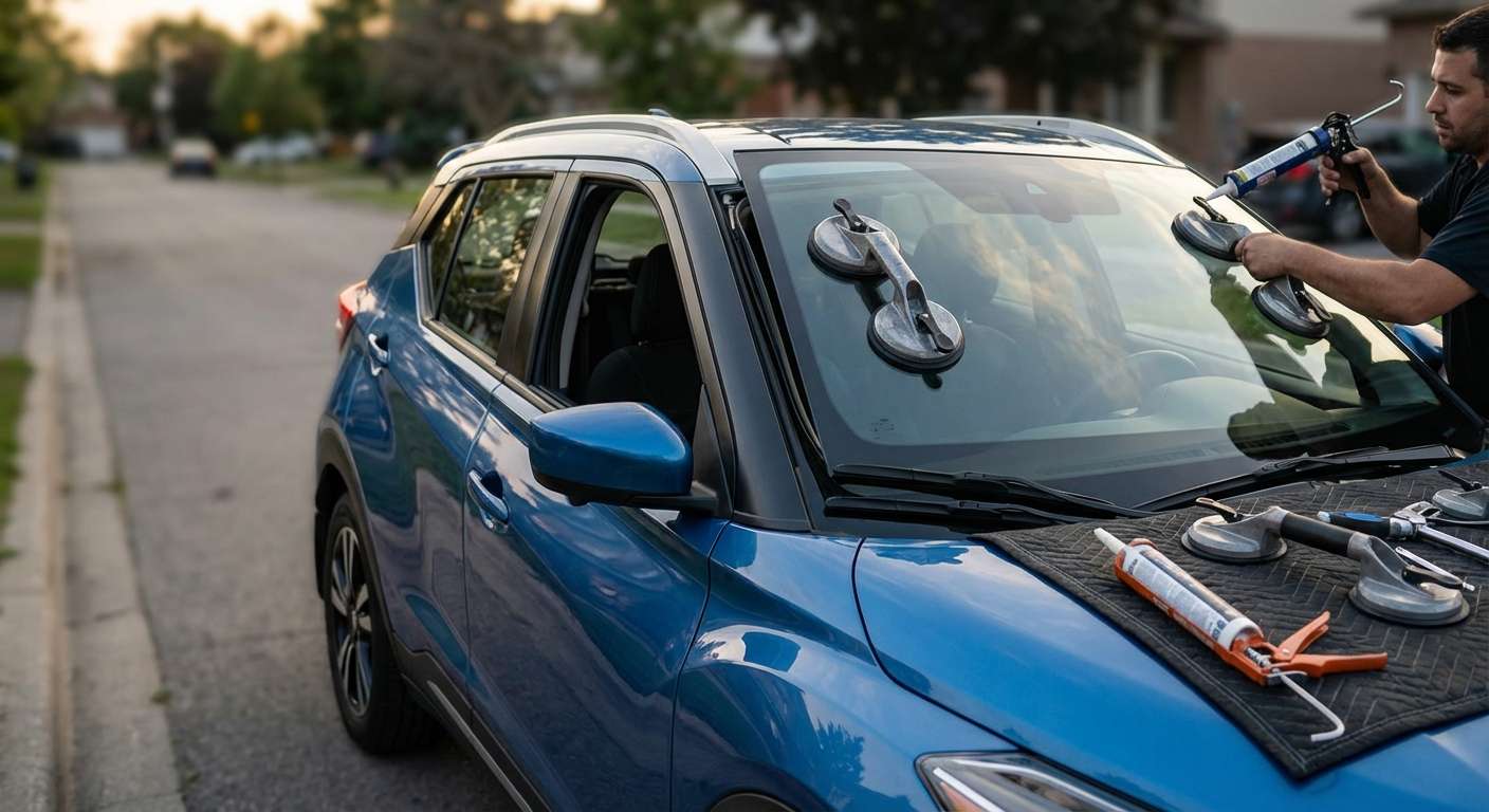 Windshield Replacement for Nissan Kicks 2018-2024 by Alexwindshield