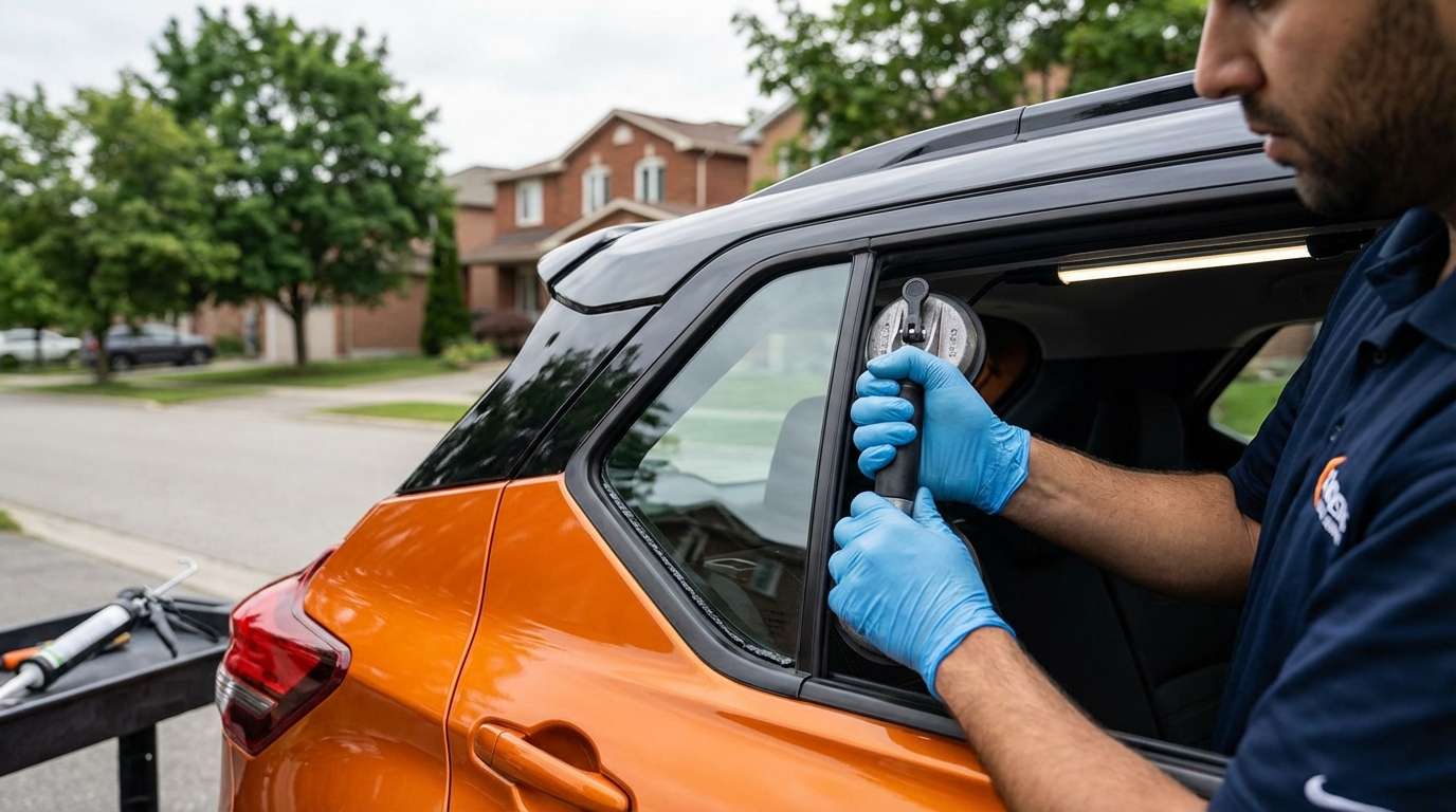 Quarter Glass Replacement for Nissan Kicks 2018-2024 by Alexwindshield