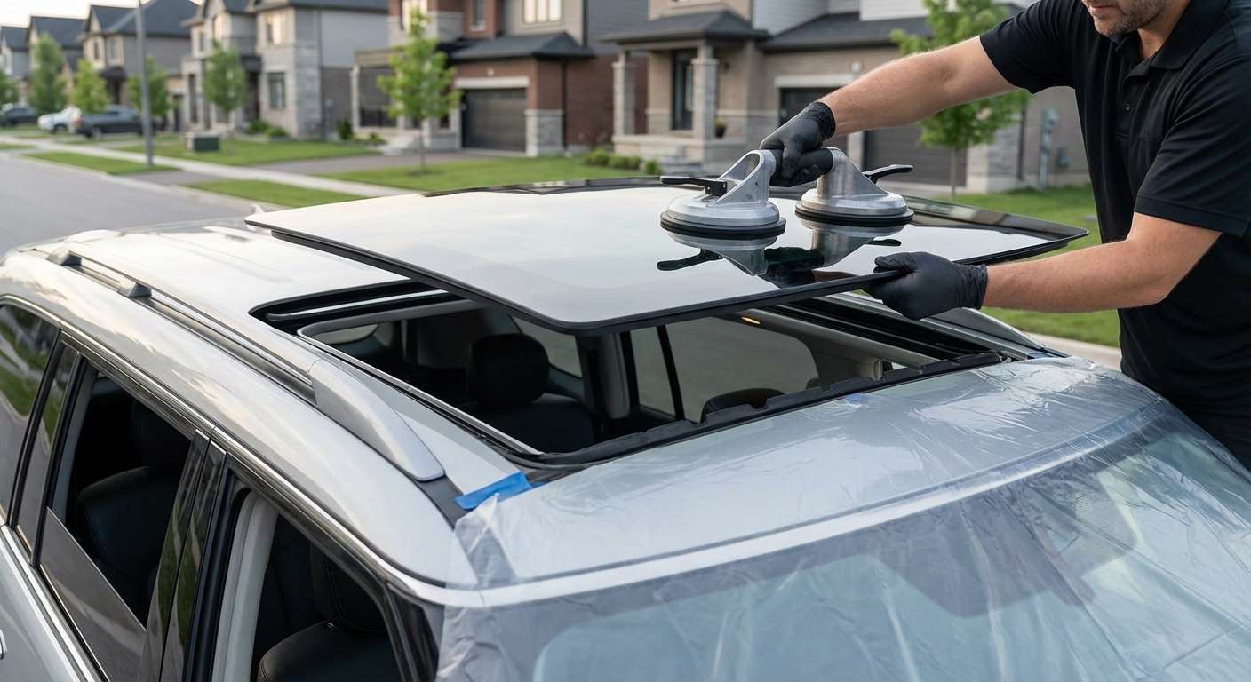 Sunroof Replacement for Nissan Armada 2025-2027 by Alexwindshield