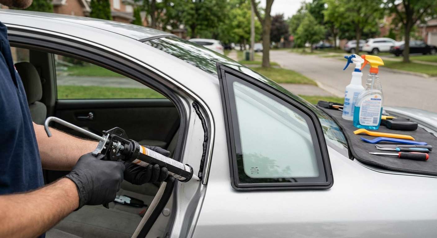 Quarter Glass Replacement for Nissan Altima 2002-2006 by Alexwindshield