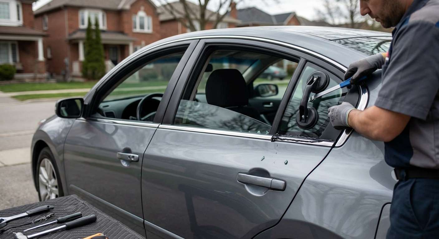 Vent Glass Replacement for Nissan Altima 2007-2012 by Alexwindshield