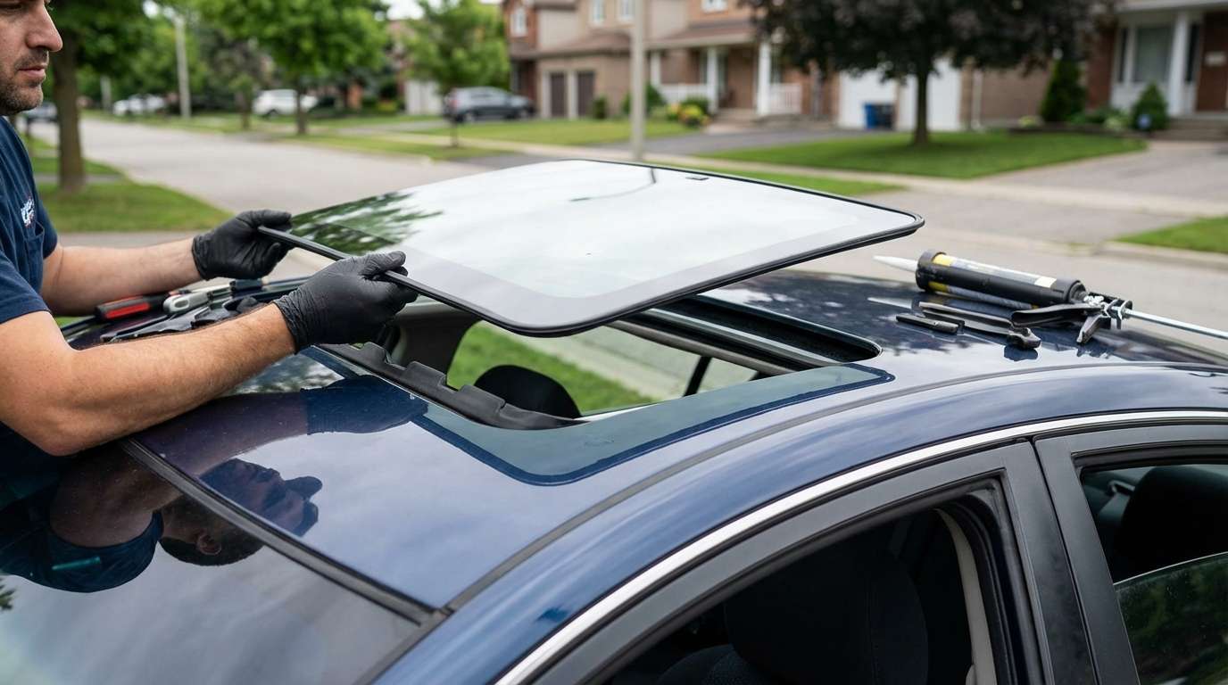Sunroof Replacement for Nissan Altima 2007-2012 by Alexwindshield