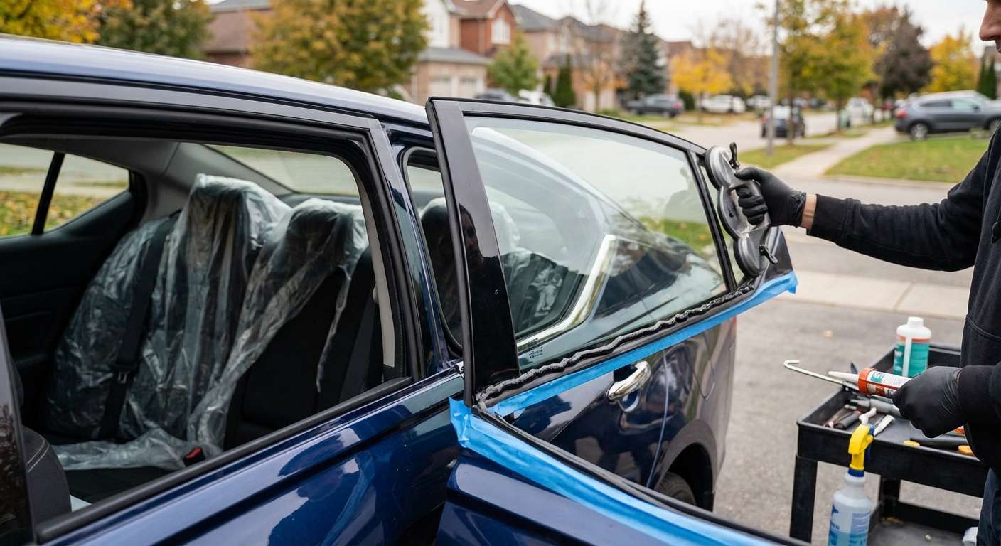 Quarter Glass Replacement for Nissan Altima 2019-2027 by Alexwindshield