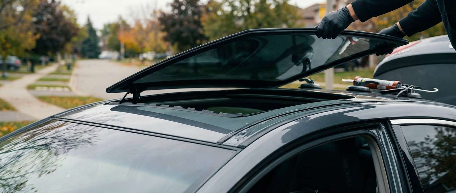 Sunroof Replacement for Nissan Maxima 2009-2015 by Alexwindshield