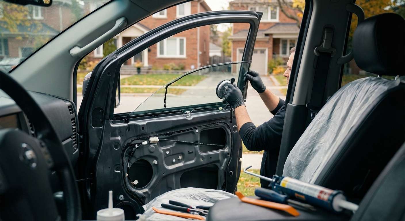 Vent Glass Replacement for Nissan Titan 2004-2015 by Alexwindshield
