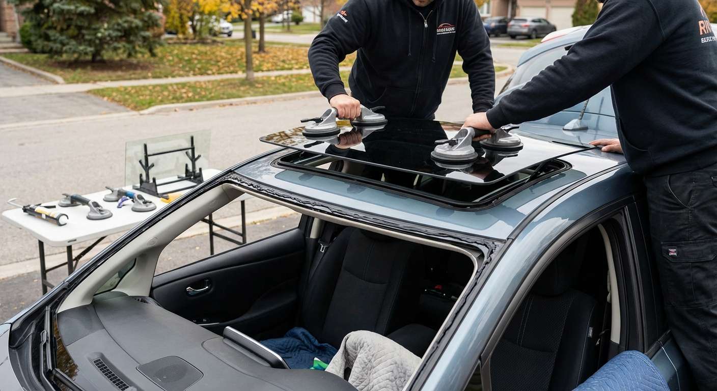 Sunroof Replacement for Nissan Leaf (EV) 2011-2017 by Alexwindshield