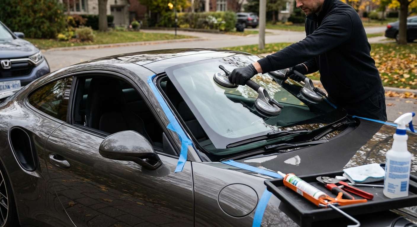 Windshield Replacement for Porsche 911 2012-2019 (991) by Alexwindshield