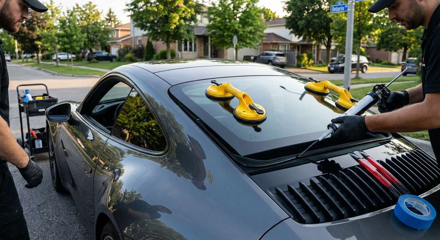 Back Glass Replacement for Porsche 911 2020-2027 (992) by Alexwindshield