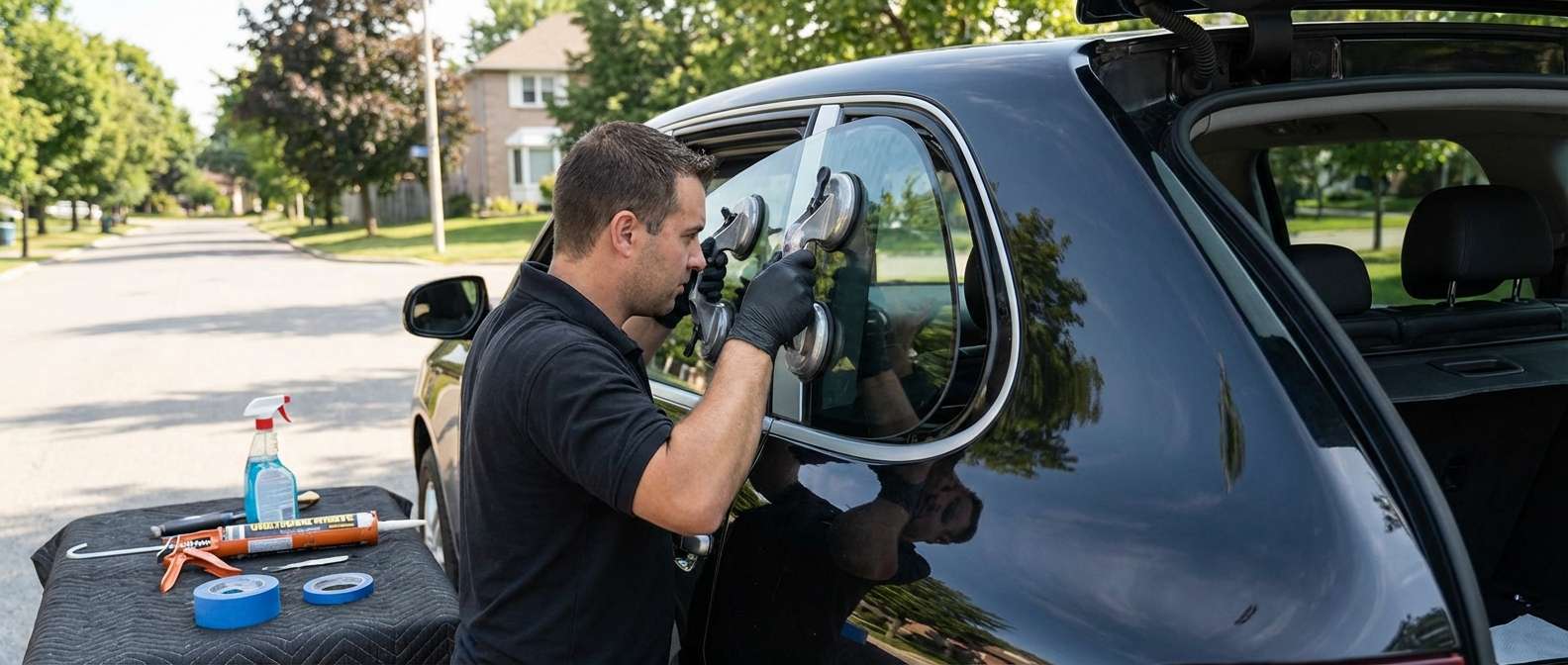 Quarter Glass Replacement for Porsche Cayenne 2003-2010 (9PA) by Alexwindshield