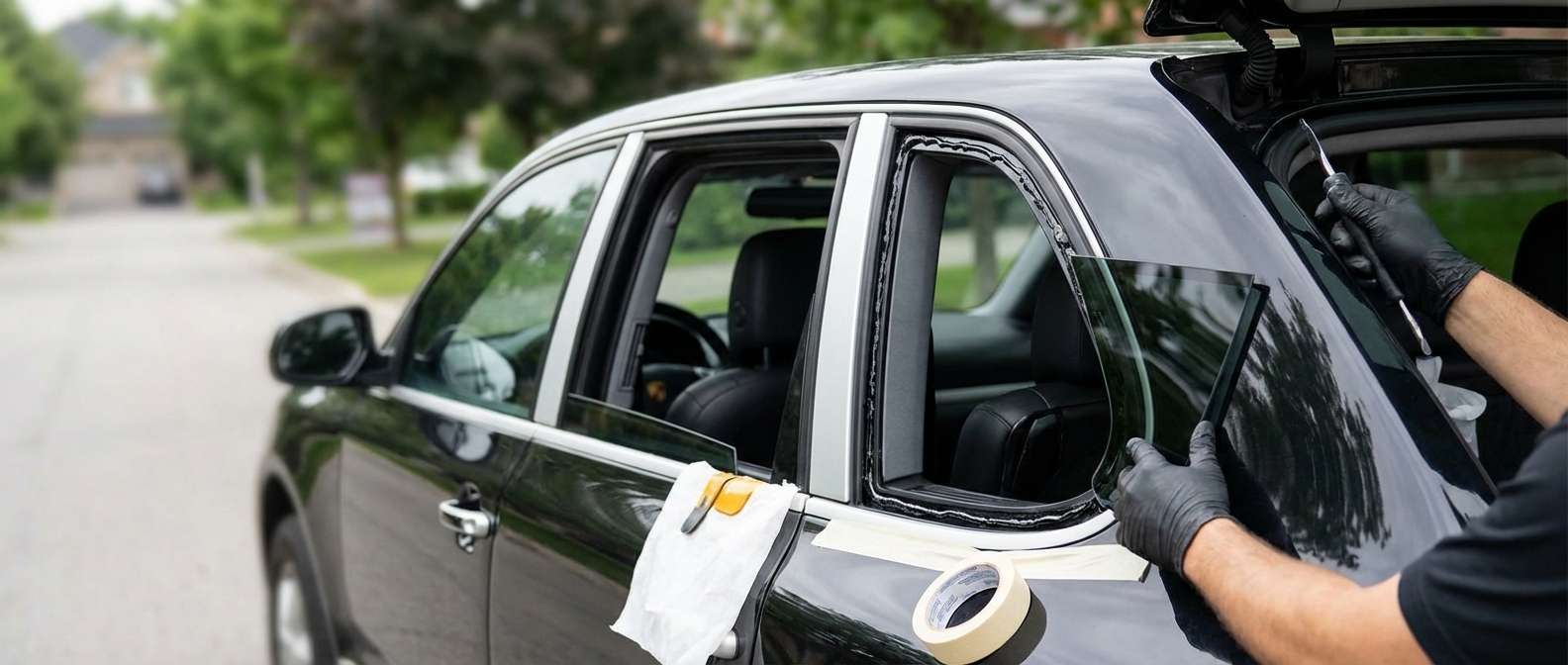 Vent Glass Replacement for Porsche Cayenne 2003-2010 (9PA) by Alexwindshield