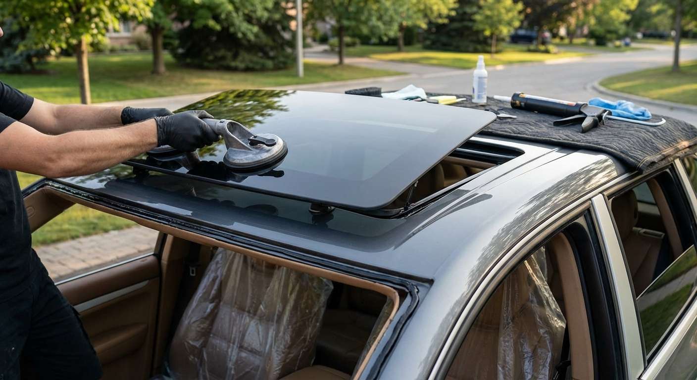 Sunroof Replacement for Porsche Cayenne 2003-2010 (9PA) by Alexwindshield