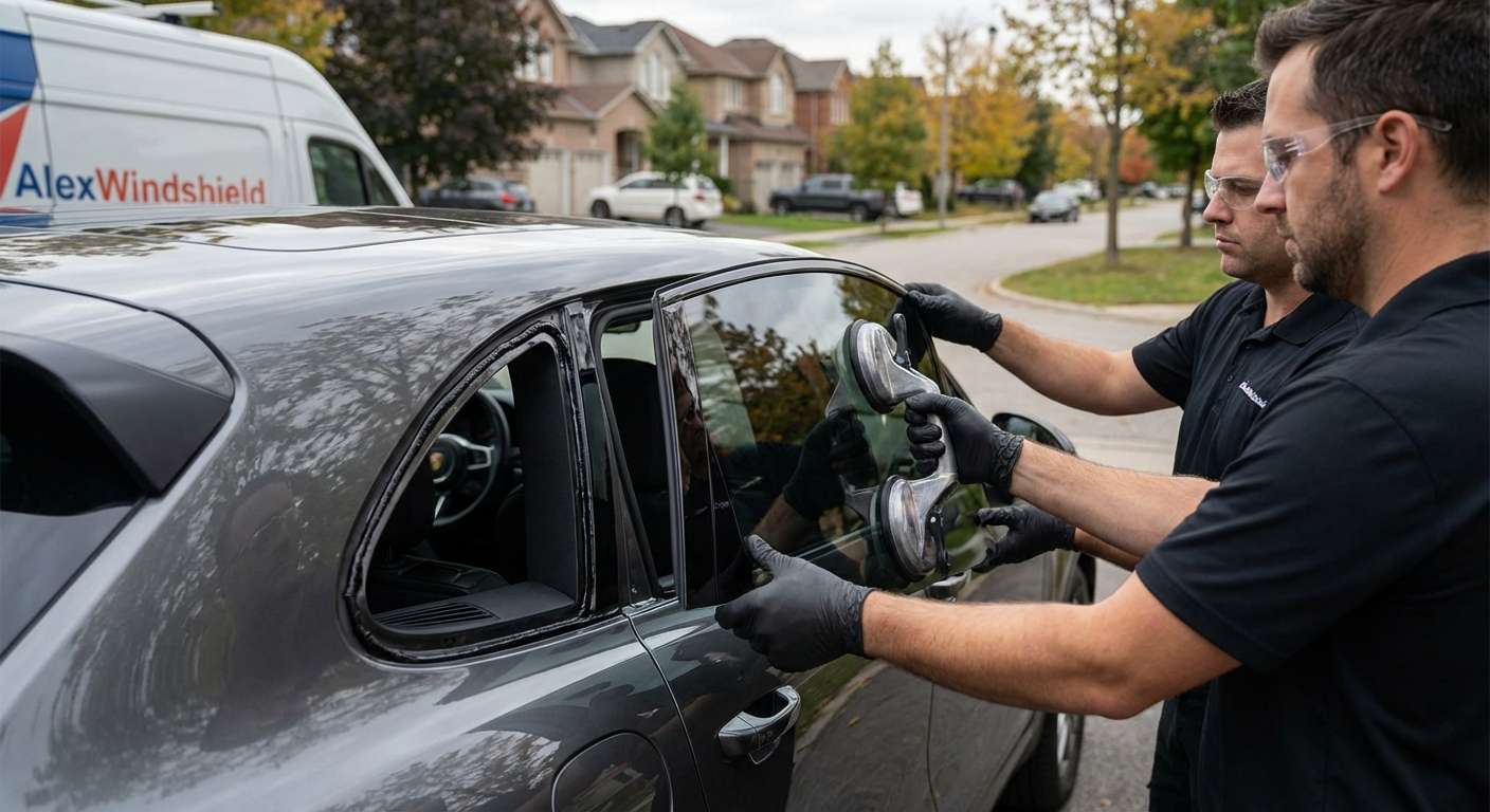 Quarter Glass Replacement for Porsche Cayenne 2019-2027 (9YA/9YB) by Alexwindshield