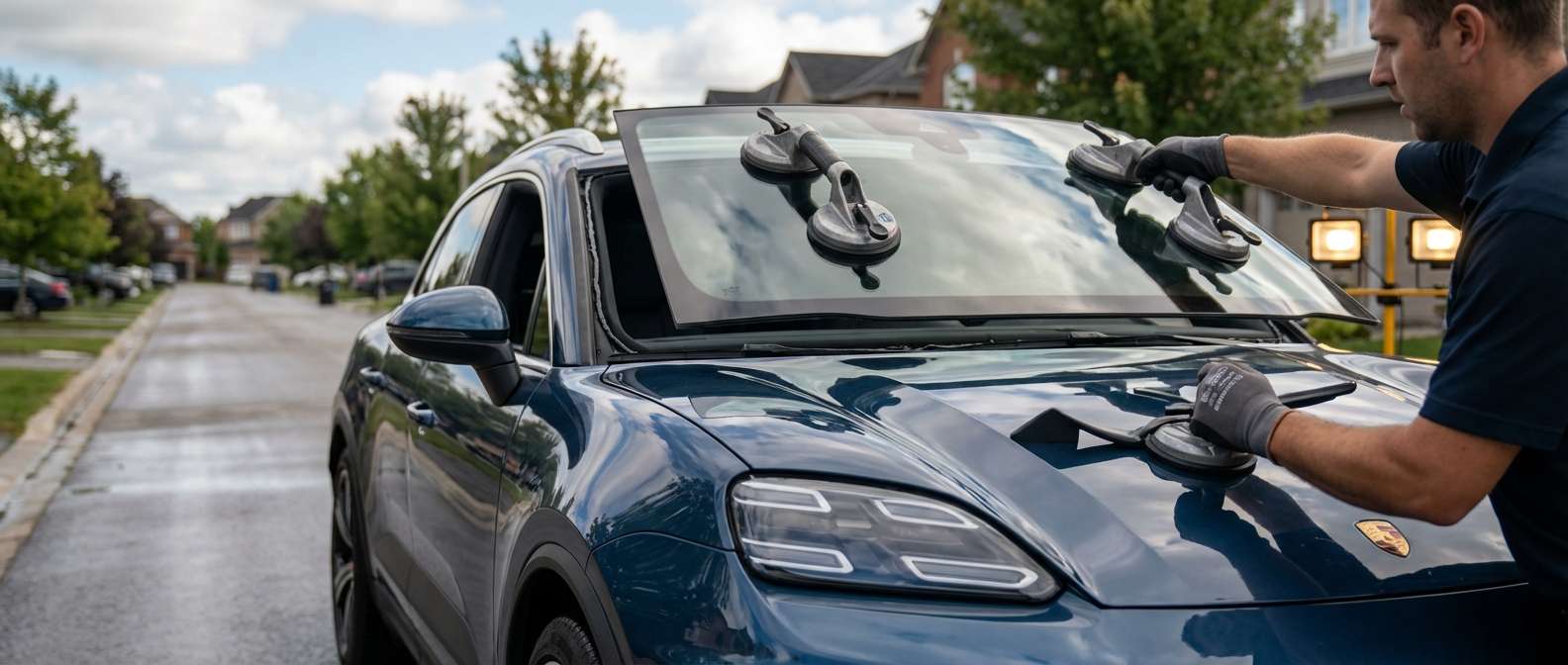 Windshield Replacement for Porsche Macan Electric 2025-2027 (XAB) by Alexwindshield