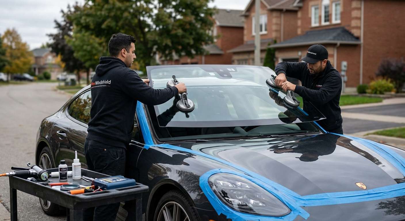 Windshield Replacement for Porsche Panamera 2017-2024 (971) by Alexwindshield
