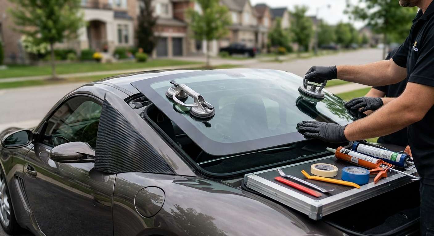 Sunroof Replacement for Porsche Boxster / Cayman 2005-2012 (987) by Alexwindshield
