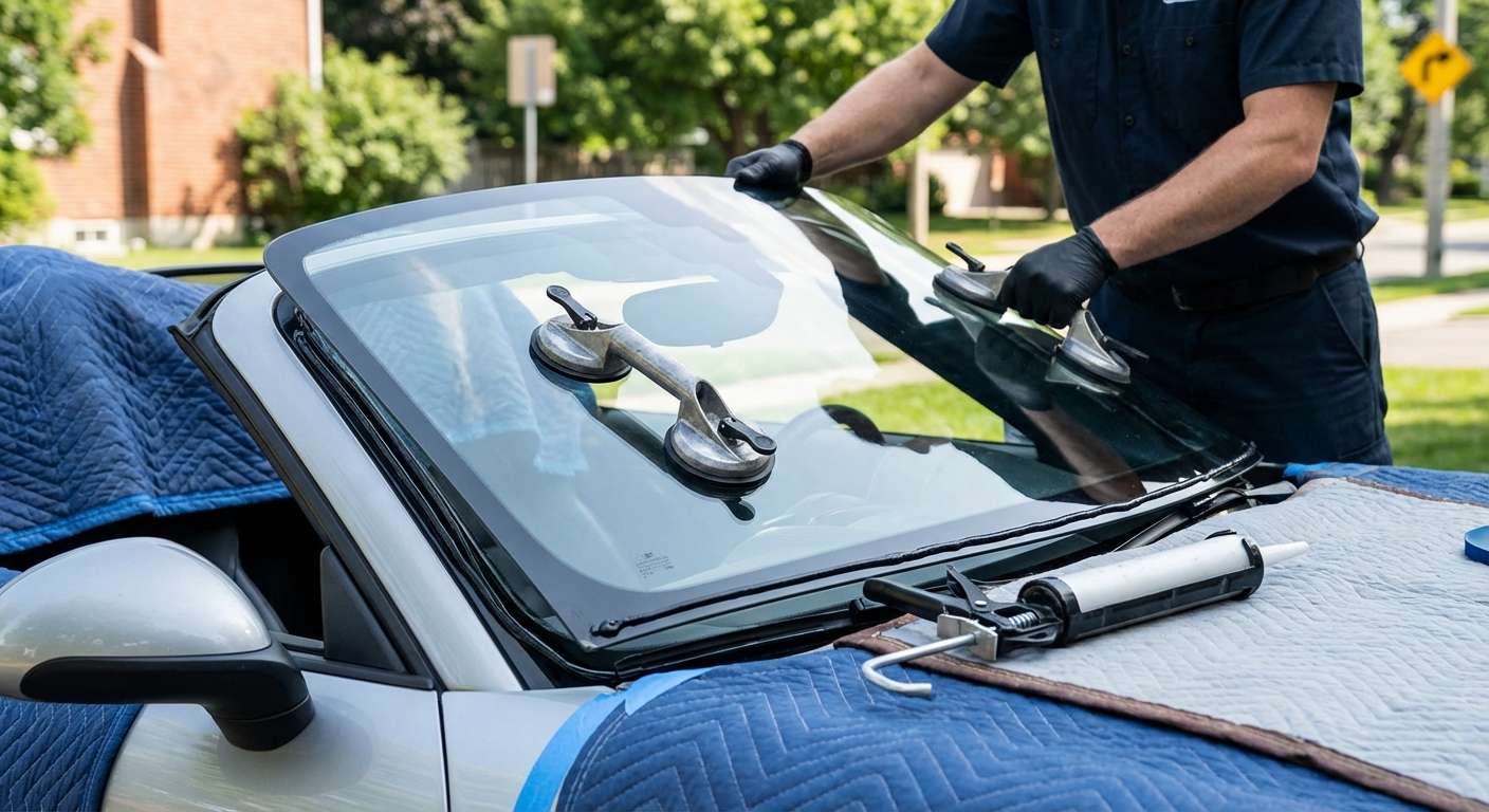 Windshield Replacement for Porsche Boxster / Cayman 2013-2016 (981) by Alexwindshield