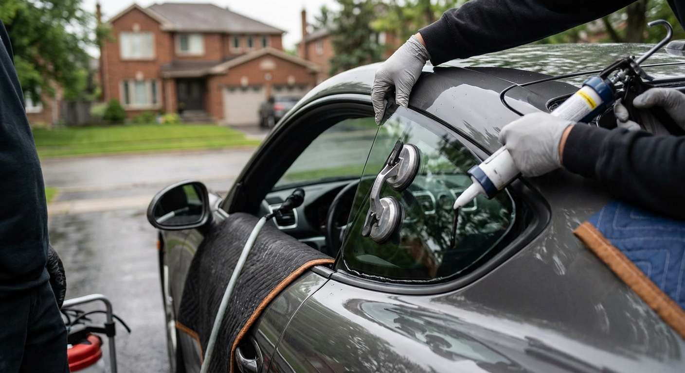 Quarter Glass Replacement for Porsche Boxster / Cayman 2013-2016 (981) by Alexwindshield