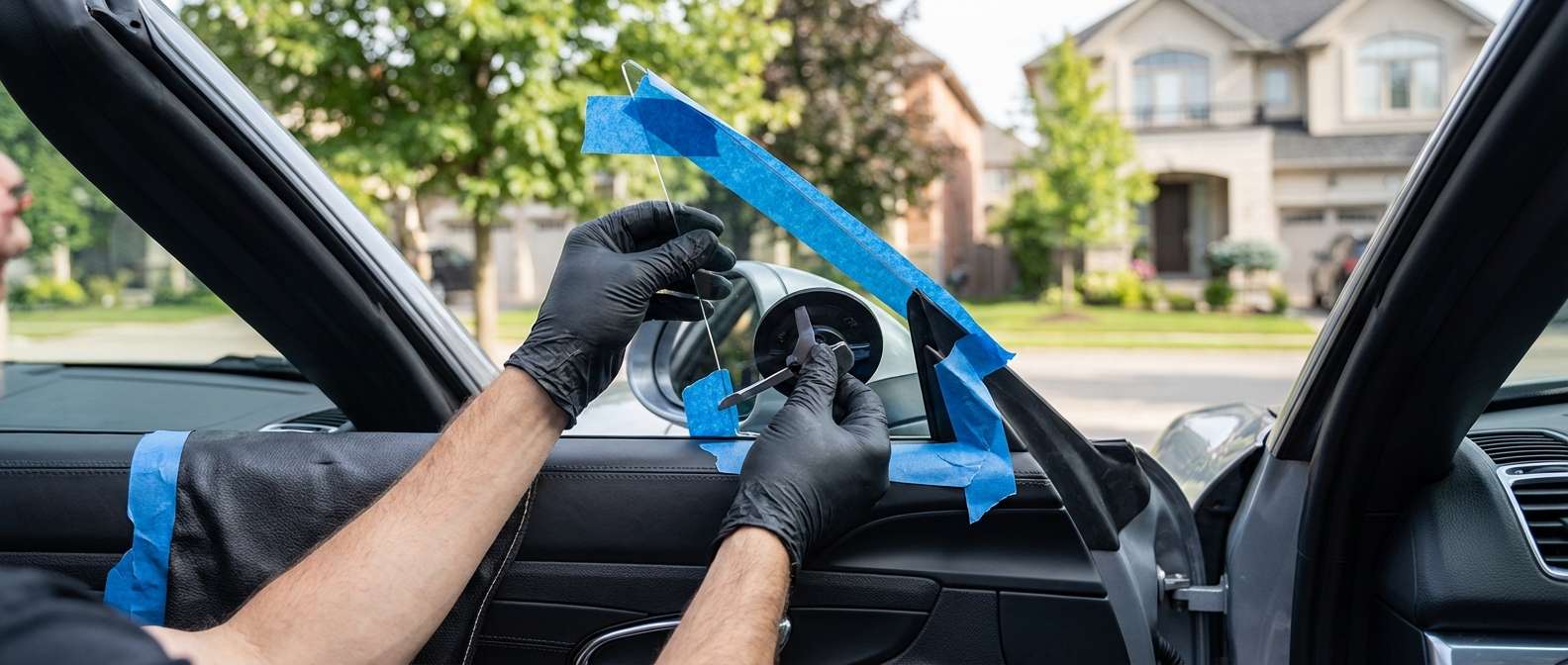 Vent Glass Replacement for Porsche Boxster / Cayman 2013-2016 (981) by Alexwindshield