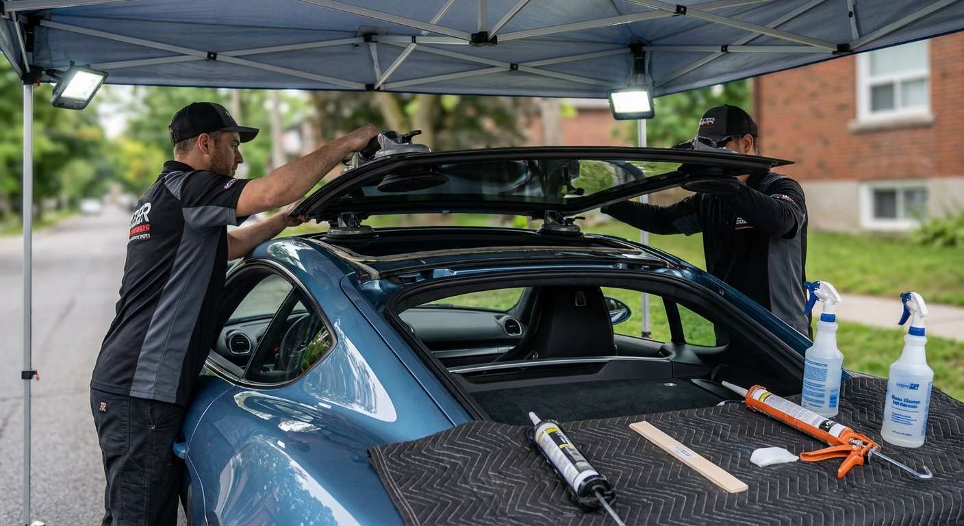 Sunroof Replacement for Porsche 718 Electric 2026-2027 by Alexwindshield