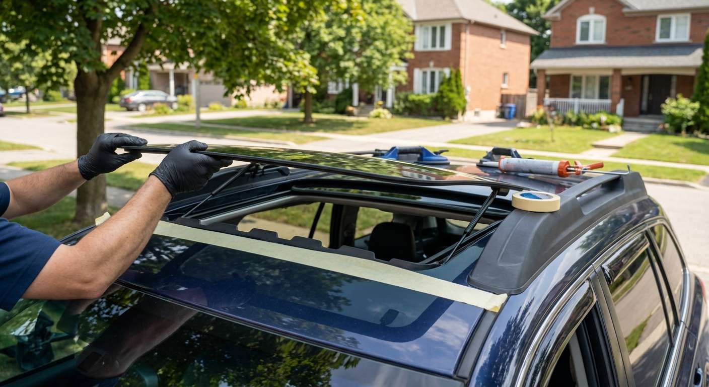 Sunroof Replacement for Subaru Outback 2005-2009 by Alexwindshield