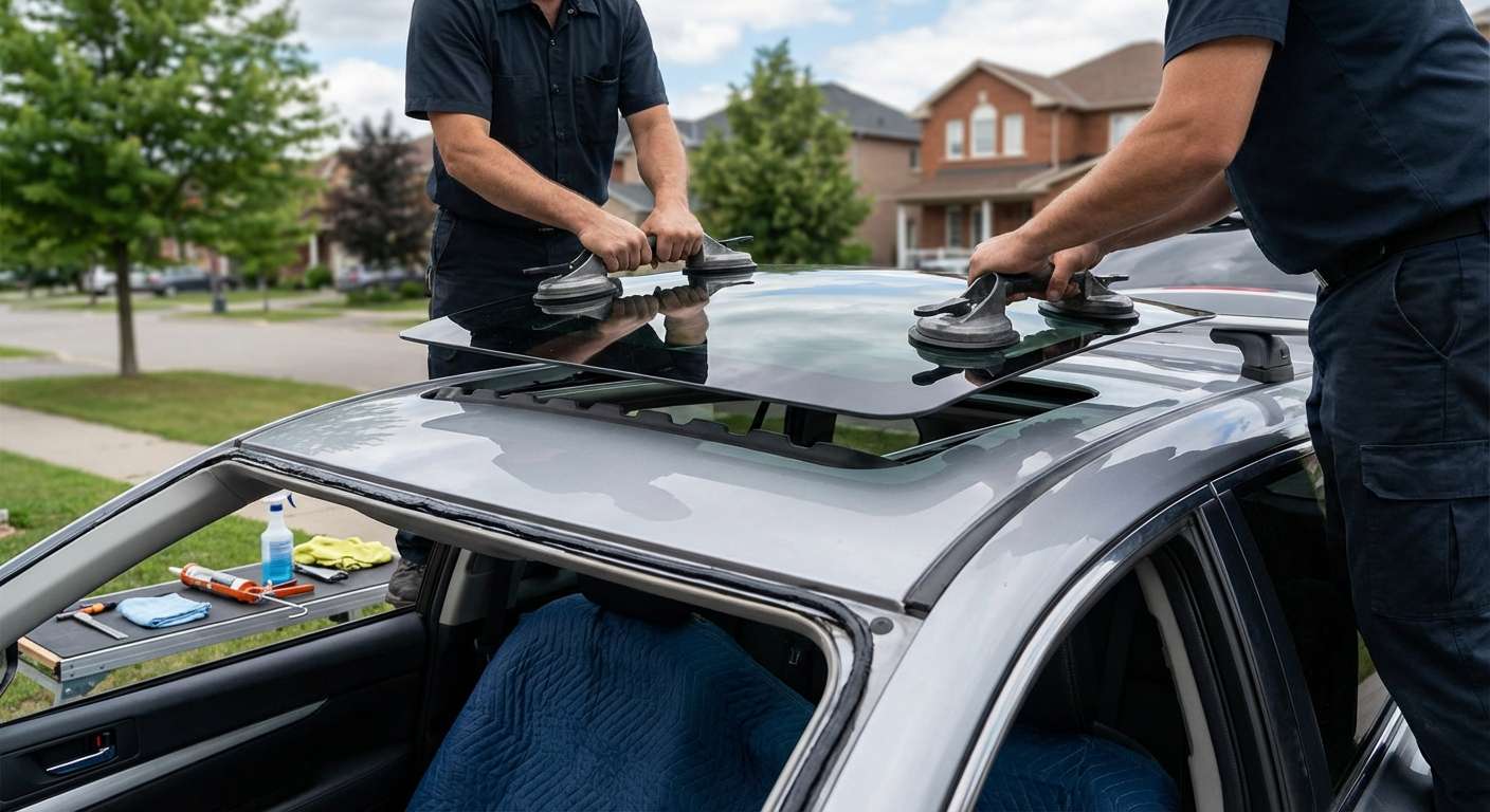 Sunroof Replacement for Subaru Outback 2010-2014 by Alexwindshield