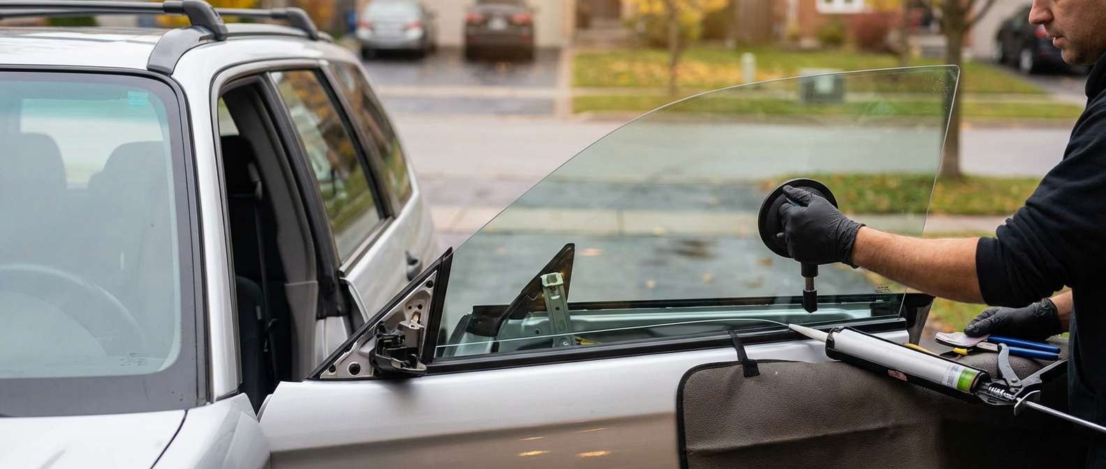 Door Glass Replacement for Subaru Forester 2003-2008 by Alexwindshield