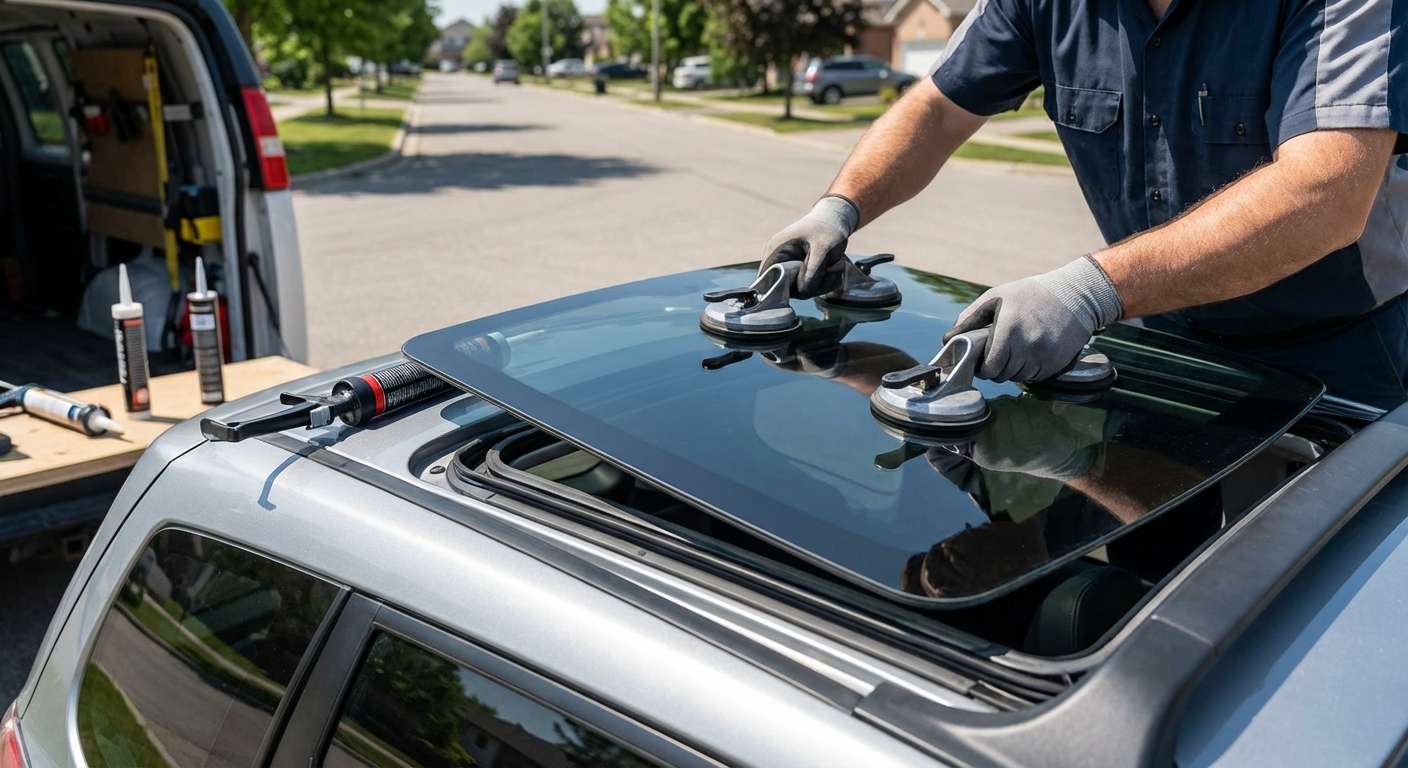 Sunroof Replacement for Subaru Forester 2003-2008 by Alexwindshield
