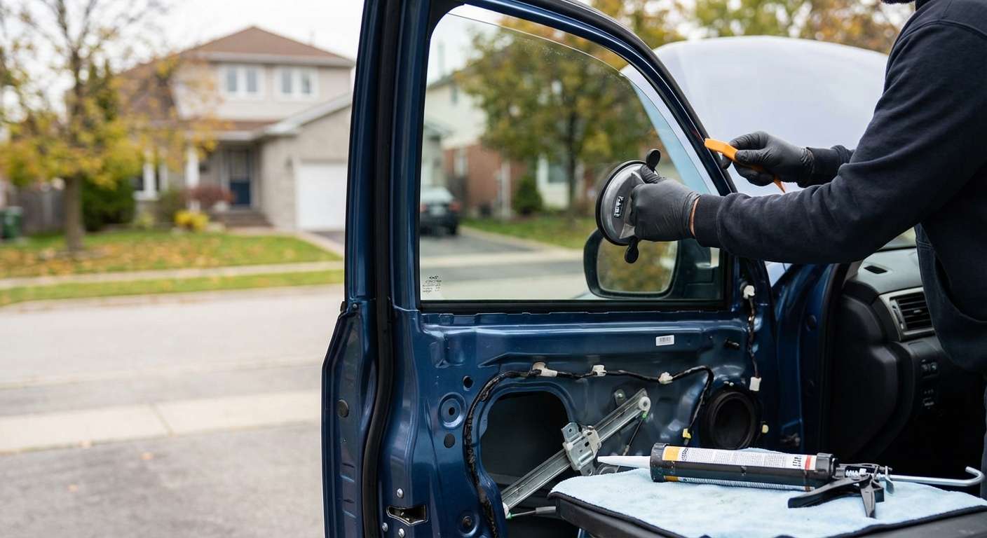Door Glass Replacement for Subaru Forester 2009-2013 by Alexwindshield