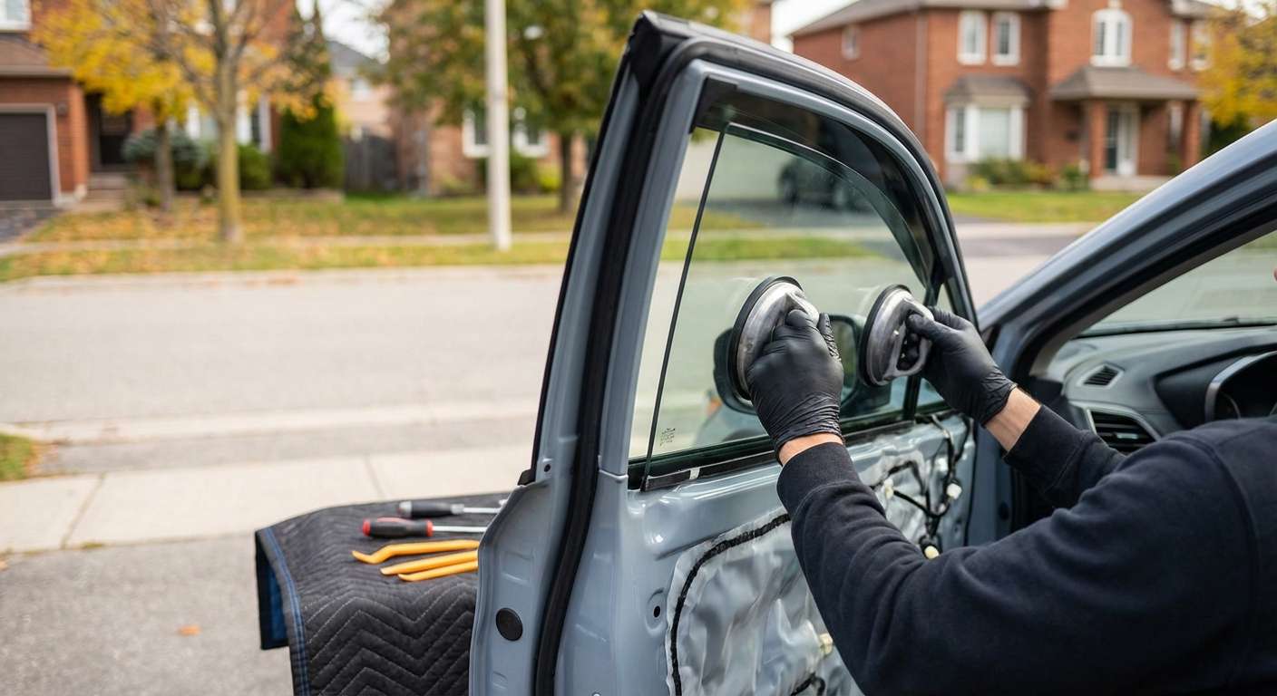 Door Glass Replacement for Subaru Crosstrek 2018-2023 by Alexwindshield