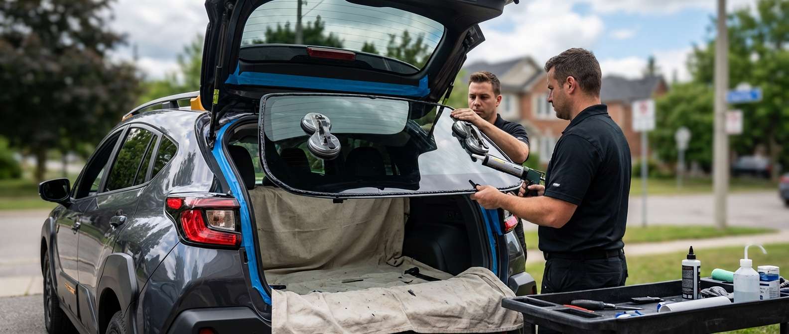 Back Glass Replacement for Subaru Crosstrek 2024-2027 by Alexwindshield