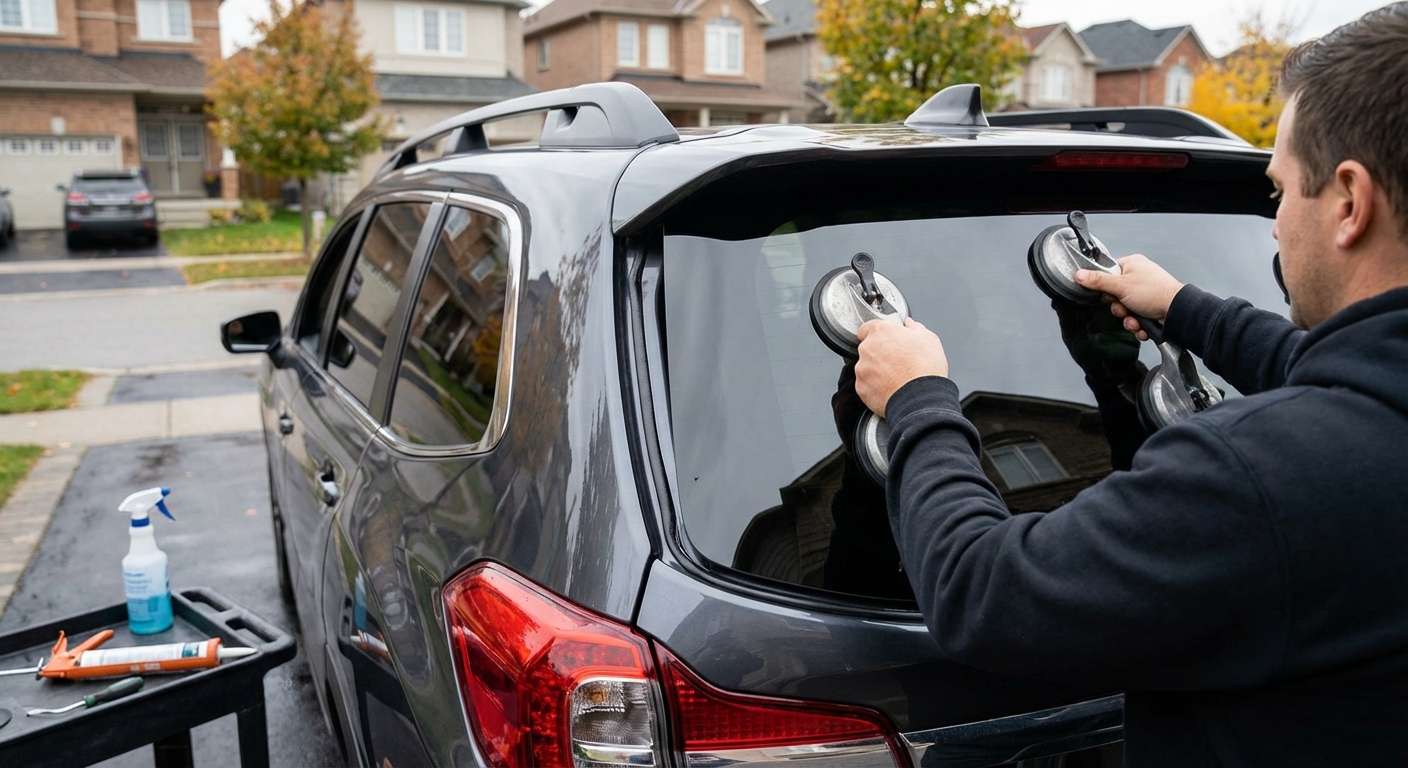 Back Glass Replacement for Subaru Ascent 2019-2027 by Alexwindshield