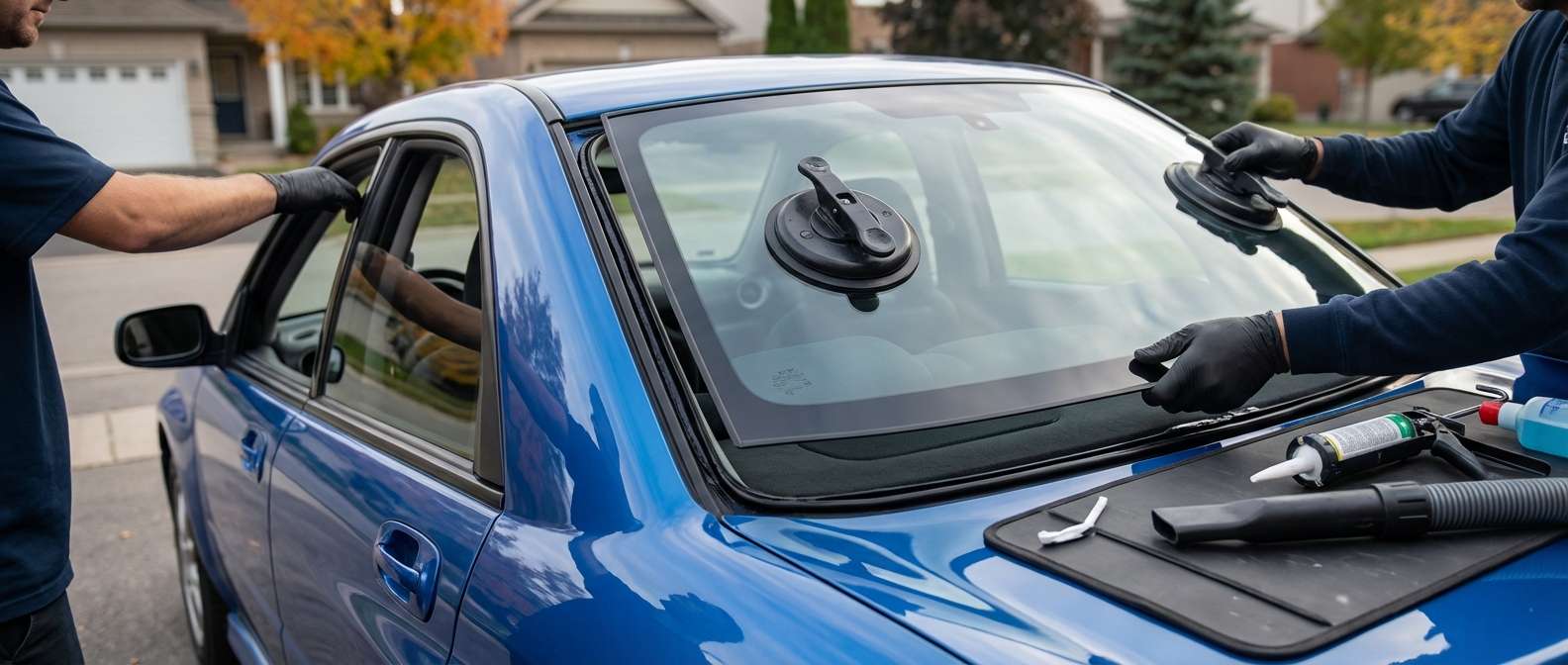 Back Glass Replacement for Subaru Impreza 2002-2007 by Alexwindshield