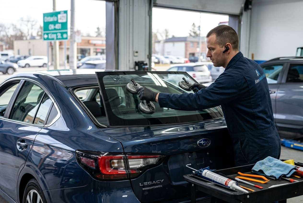 Back Glass Replacement for Subaru Legacy 2020-2025 by Alexwindshield
