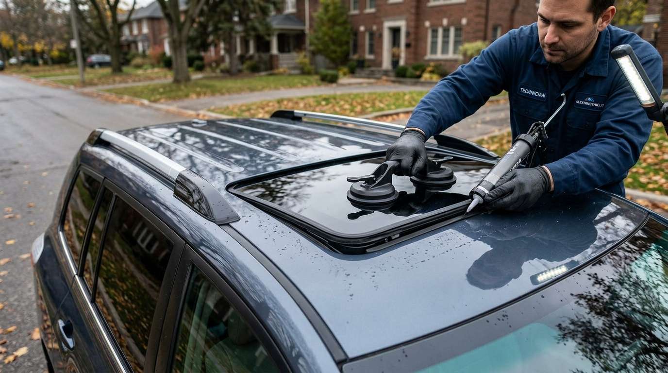 Sunroof Replacement for Toyota Highlander 2008-2013 by Alexwindshield