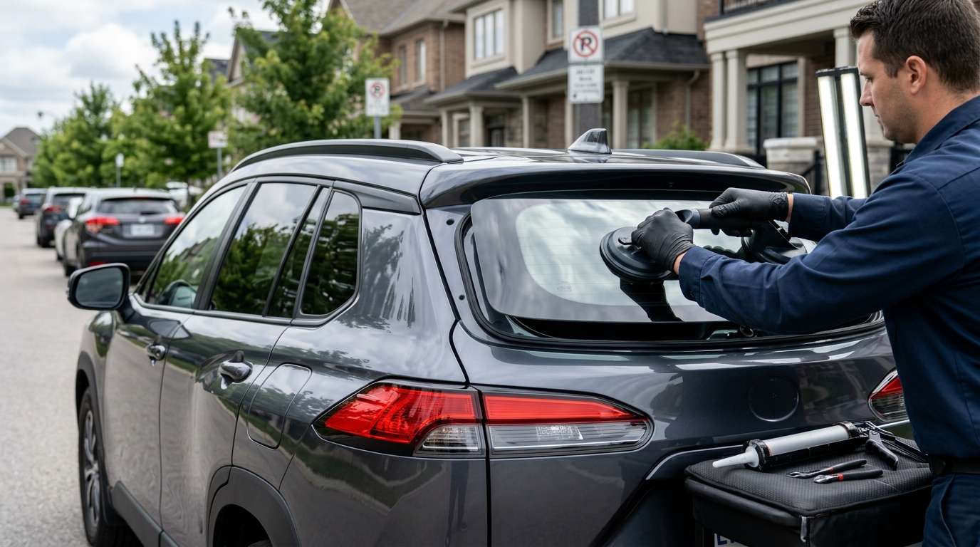 Back Glass Replacement for Toyota Corolla Cross 2022-2027 by Alexwindshield
