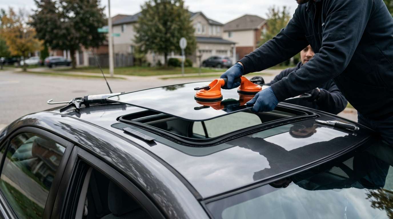 Sunroof Replacement for Toyota Corolla 2003-2008 by Alexwindshield