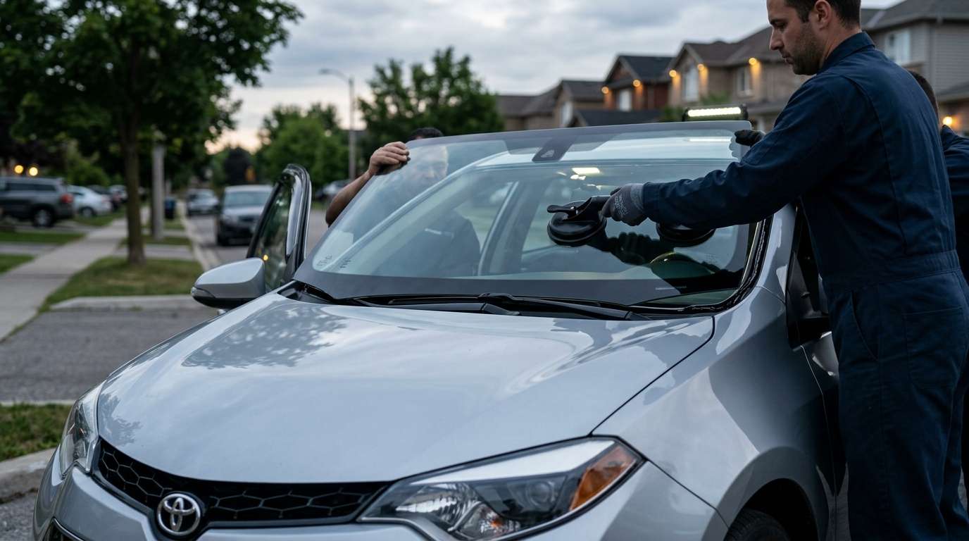 Windshield Replacement for Toyota Corolla 2014-2019 by Alexwindshield