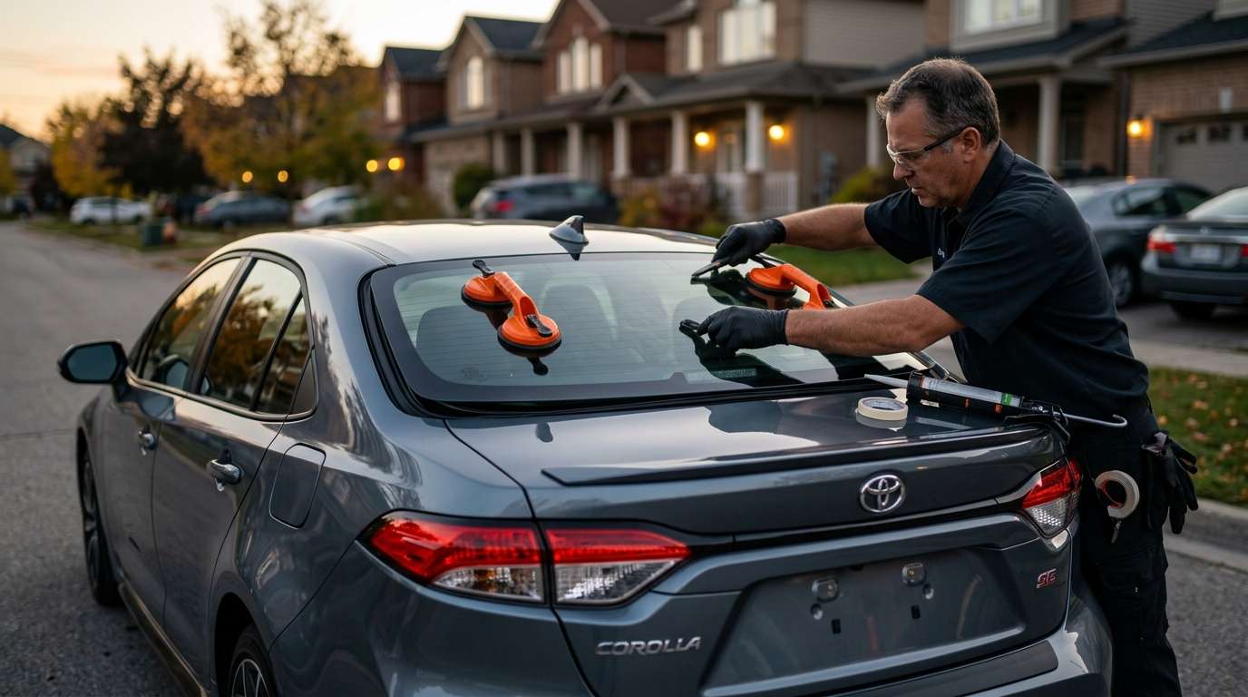 Back Glass Replacement for Toyota Corolla 2020-2027 by Alexwindshield