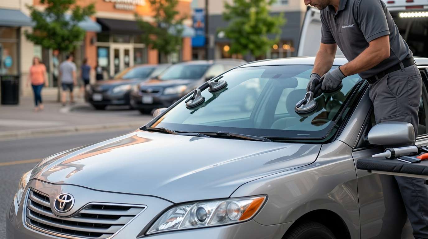 Windshield Replacement for Toyota Camry 2007-2011 by Alexwindshield