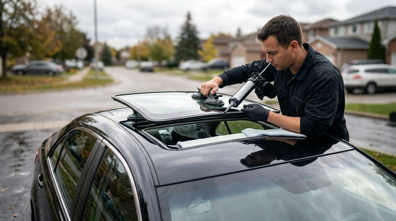 Sunroof Replacement for Toyota Camry 2007-2011 by Alexwindshield