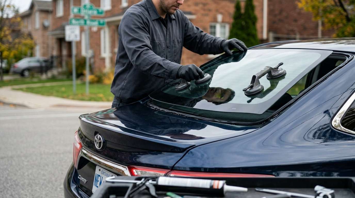 Back Glass Replacement for Toyota Camry 2012-2017 by Alexwindshield