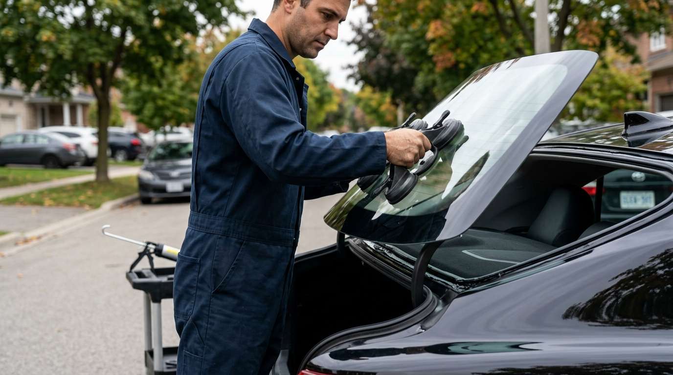 Back Glass Replacement for Toyota Camry 2025-2027 (Hybrid Only) by Alexwindshield