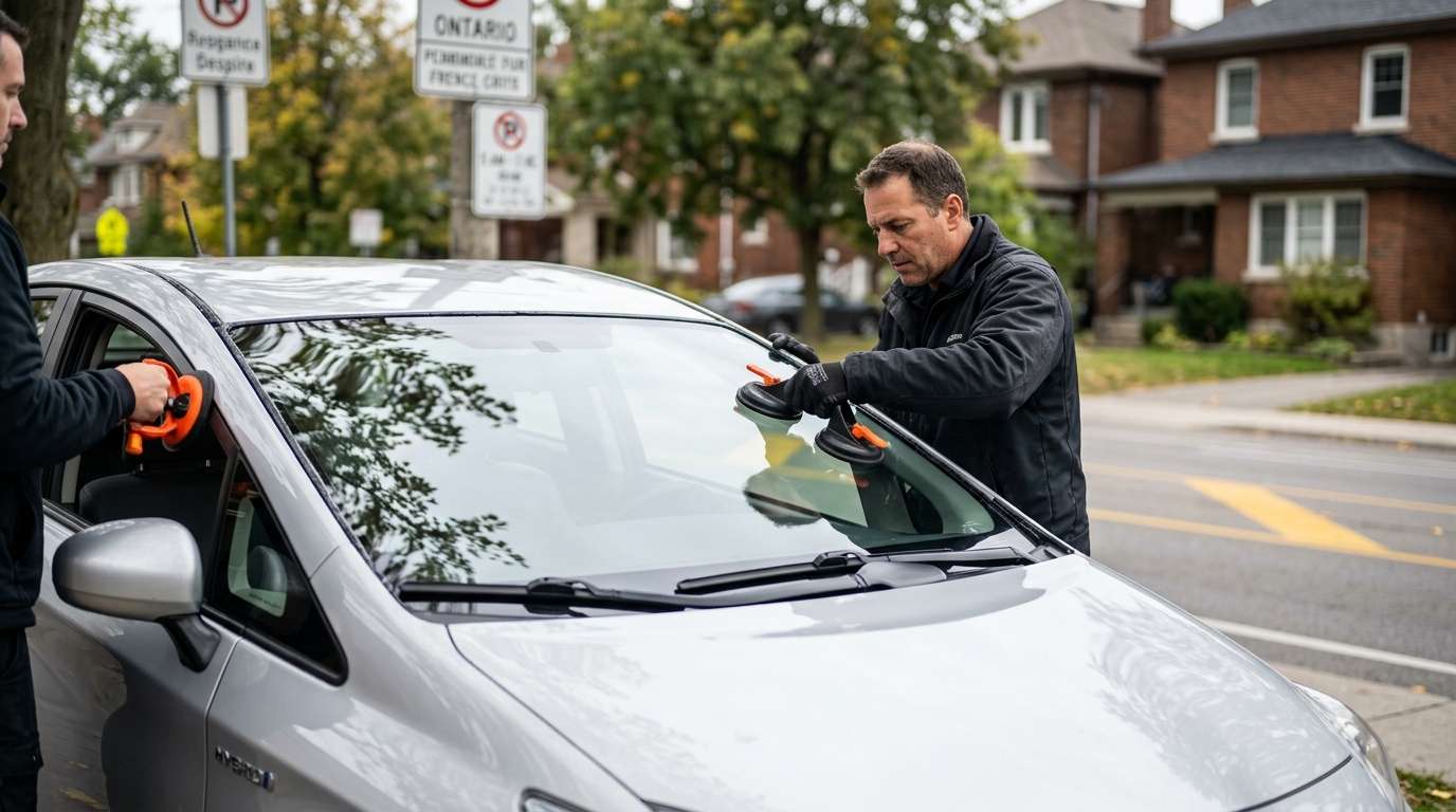 Windshield Replacement for Toyota Prius 2010-2015 by Alexwindshield
