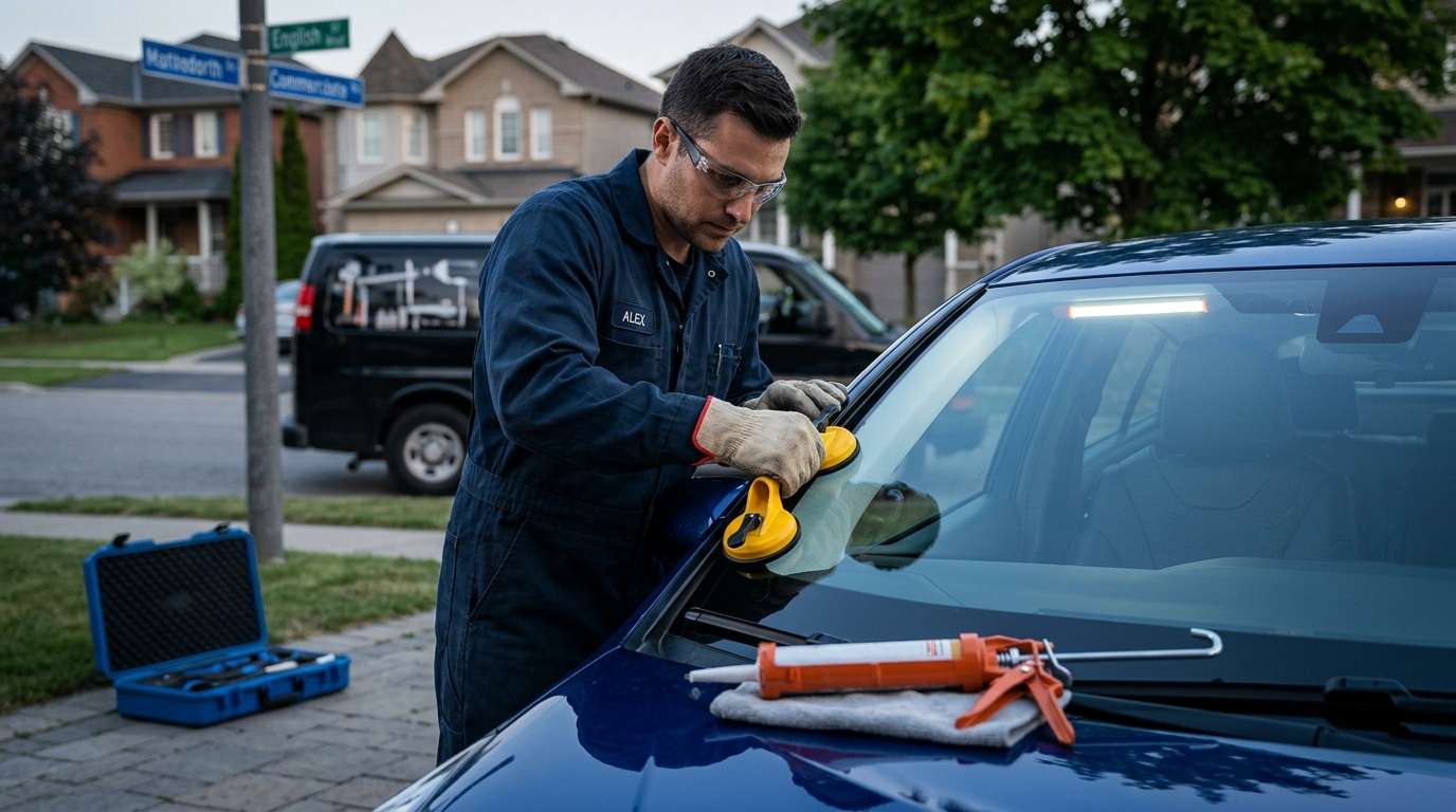 Windshield Replacement for Toyota Prius 2016-2022 by Alexwindshield