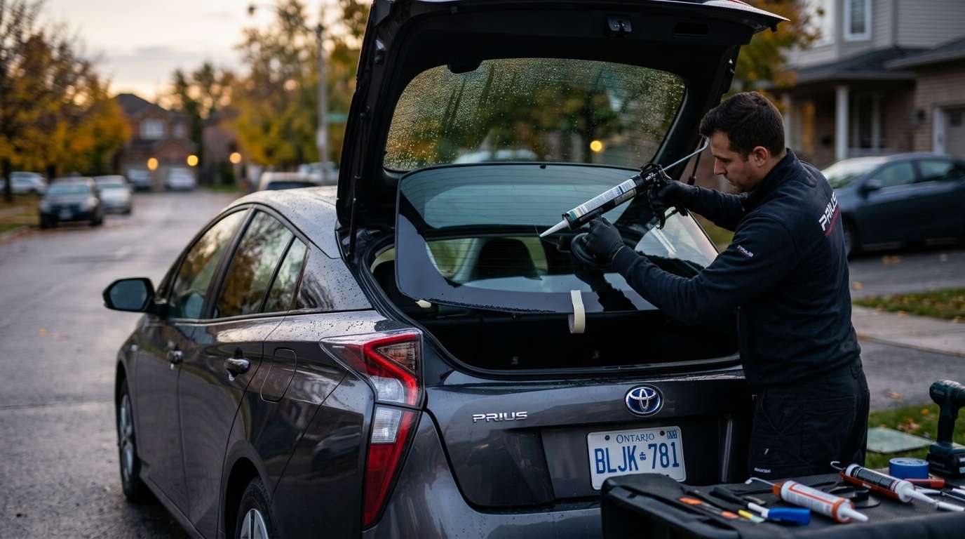 Back Glass Replacement for Toyota Prius 2016-2022 by Alexwindshield