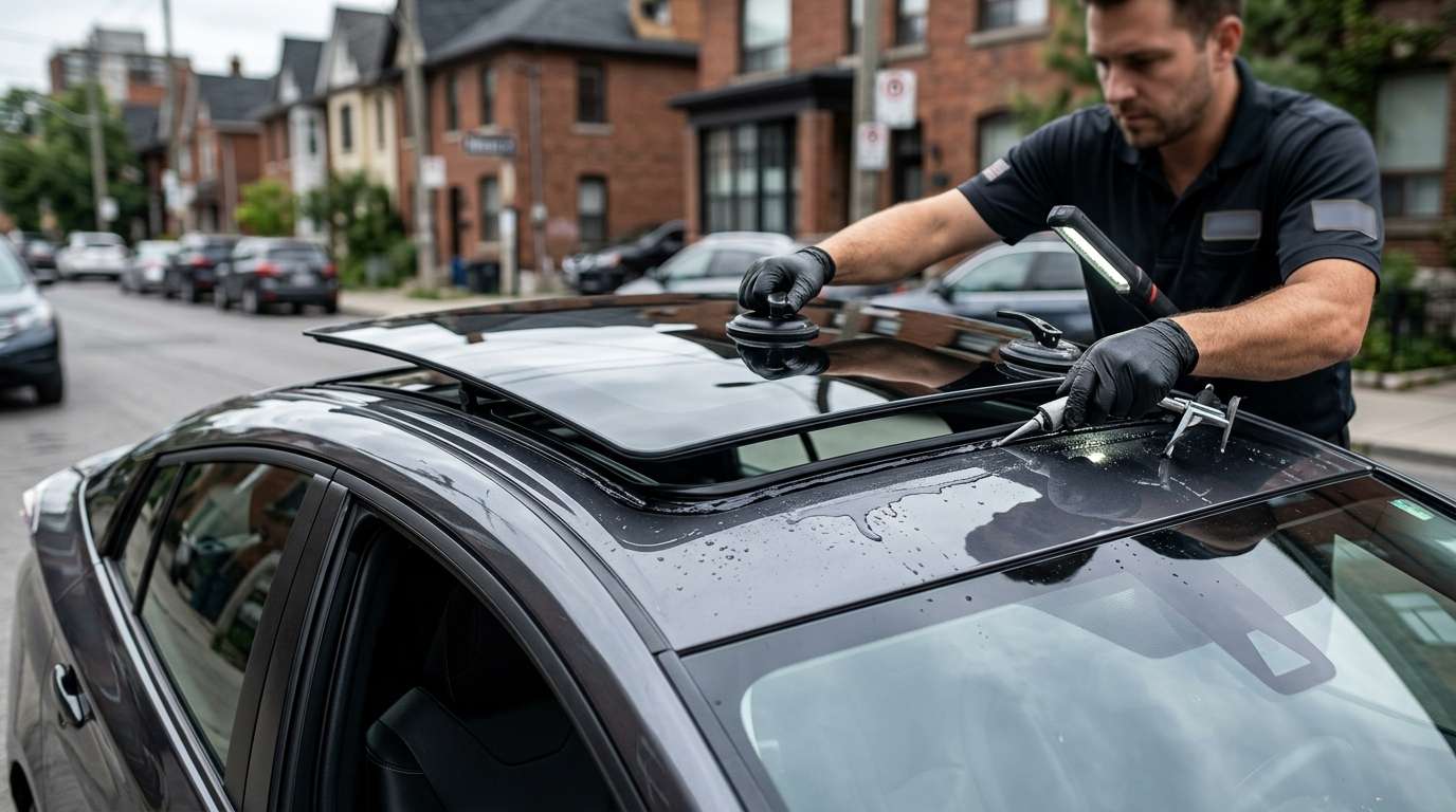 Sunroof Replacement for Toyota Prius 2016-2022 by Alexwindshield