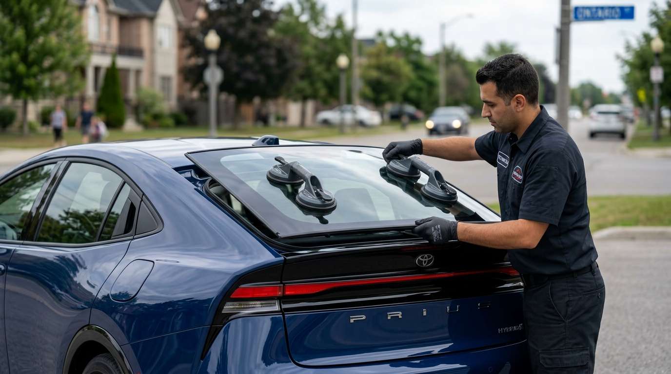Back Glass Replacement for Toyota Prius 2023-2027 by Alexwindshield